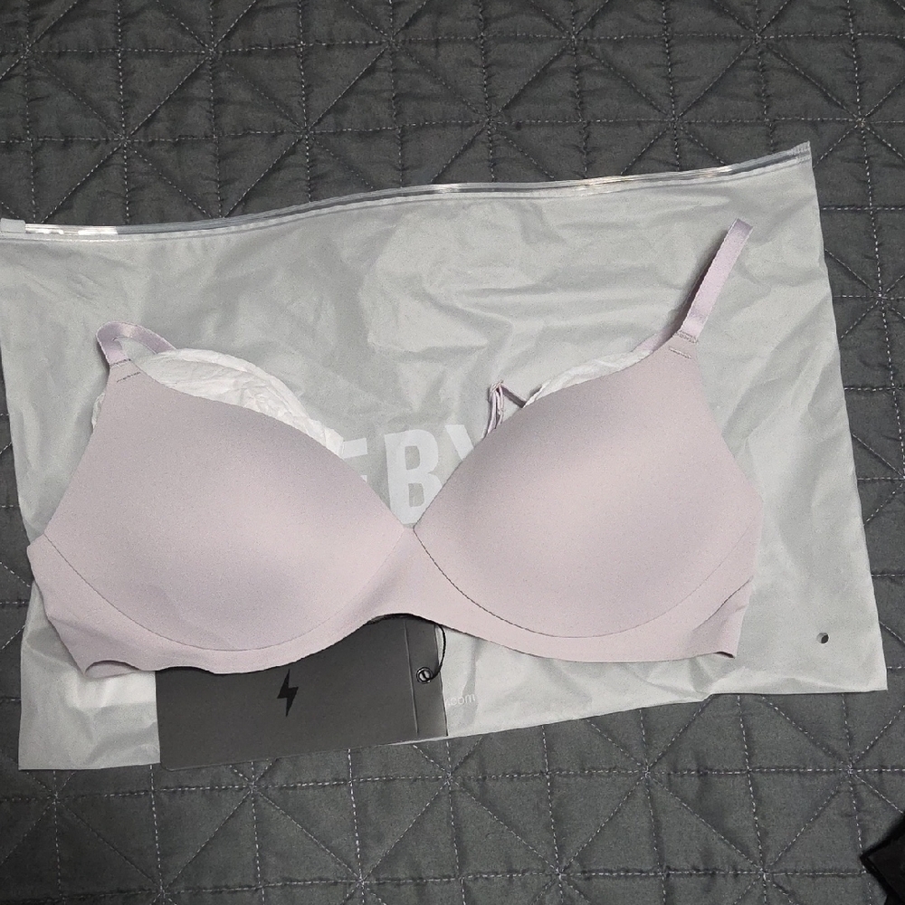 Elegant Lavender Seamless Bra
